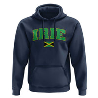 Irie Jamaican Rasta Hoodie Funny Jamaica Jamaican Flag Rasta Reggae Roots - Wonder Print Shop