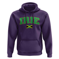 Irie Jamaican Rasta Hoodie Funny Jamaica Jamaican Flag Rasta Reggae Roots - Wonder Print Shop