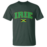 Irie Jamaican Rasta T Shirt Funny Jamaica Jamaican Flag Rasta Reggae Roots - Wonder Print Shop