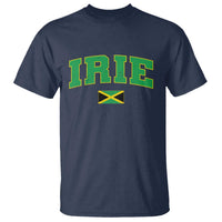 Irie Jamaican Rasta T Shirt Funny Jamaica Jamaican Flag Rasta Reggae Roots - Wonder Print Shop