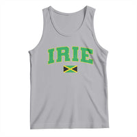 Irie Jamaican Rasta Tank Top Funny Jamaica Jamaican Flag Rasta Reggae Roots - Wonder Print Shop