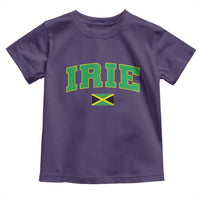 Irie Jamaican Rasta Toddler T Shirt Funny Jamaica Jamaican Flag Rasta Reggae Roots - Wonder Print Shop