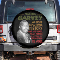 Marcus Garvey Quote Spare Tire Cover Black History Month - Wonder Print Shop
