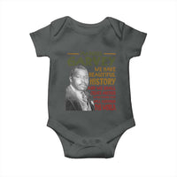 Marcus Garvey Quote Baby Onesie Black History Month - Wonder Print Shop