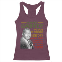 Marcus Garvey Quote Racerback Tank Top Black History Month - Wonder Print Shop