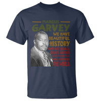 Marcus Garvey Quote T Shirt Black History Month - Wonder Print Shop