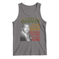 Marcus Garvey Quote Tank Top Black History Month - Wonder Print Shop