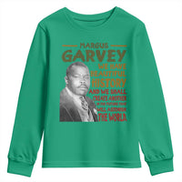 Marcus Garvey Quote Youth Sweatshirt Black History Month - Wonder Print Shop