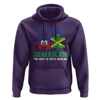 Haitian Jamaican Roots Hoodie Haiti Jamaica Combo Puzzle - Wonder Print Shop