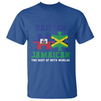 Haitian Jamaican Roots T Shirt Haiti Jamaica Combo Puzzle - Wonder Print Shop