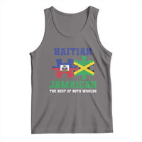 Haitian Jamaican Roots Tank Top Haiti Jamaica Combo Puzzle - Wonder Print Shop