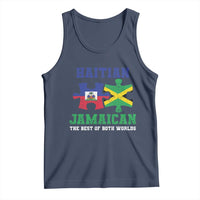 Haitian Jamaican Roots Tank Top Haiti Jamaica Combo Puzzle - Wonder Print Shop