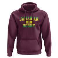 Jamaican Me Horny Hoodie Funny Caribbean Party - Wonder Print Shop