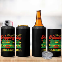 Jamaica Vacation 4 in 1 Can Cooler Tumbler Straight Trippin Jamaica Family Girls Trip - Wonder Print Shop