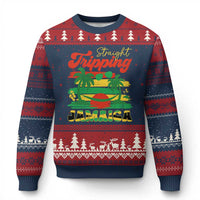 Jamaica Vacation Ugly Christmas Sweater Straight Trippin Jamaica Family Girls Trip - Wonder Print Shop