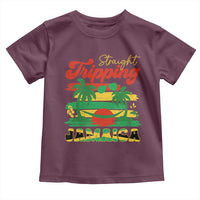 Jamaica Vacation Toddler T Shirt Straight Trippin Jamaica Family Girls Trip - Wonder Print Shop