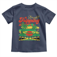 Jamaica Vacation Toddler T Shirt Straight Trippin Jamaica Family Girls Trip - Wonder Print Shop