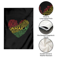 Jamaica Reggae Garden Flag One Love Rasta Culture - Wonder Print Shop