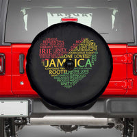 Jamaica Reggae Spare Tire Cover One Love Rasta Culture - Wonder Print Shop