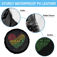 Jamaica Reggae Spare Tire Cover One Love Rasta Culture - Wonder Print Shop