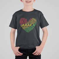 Jamaica Reggae T Shirt For Kid One Love Rasta Culture - Wonder Print Shop