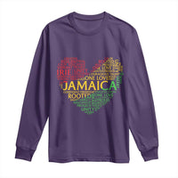 Jamaica Reggae Long Sleeve Shirt One Love Rasta Culture - Wonder Print Shop