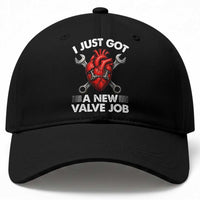 Cool Heart Surgery Survivor Baseball Cap Funny Valve Job Coronary Bypass Artery Open Heart Surgery