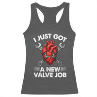 Cool Heart Surgery Survivor Racerback Tank Top Funny Valve Job Coronary Bypass Artery Open Heart Surgery
