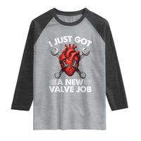 Cool Heart Surgery Survivor Raglan Shirt Funny Valve Job Coronary Bypass Artery Open Heart Surgery
