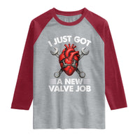 Cool Heart Surgery Survivor Raglan Shirt Funny Valve Job Coronary Bypass Artery Open Heart Surgery