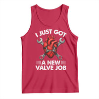 Cool Heart Surgery Survivor Tank Top Funny Valve Job Coronary Bypass Artery Open Heart Surgery