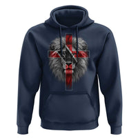 Lion of Judah Cross Trinidadian Flag Hoodie Christian Faith Trini Trinidad And Tobago Pride