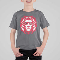 Trinidad and Tobago Lion T Shirt For Kid Vintage Caribbean Pride