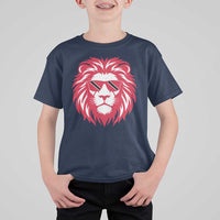 Trinidad and Tobago Lion T Shirt For Kid Vintage Caribbean Pride