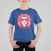 Trinidad and Tobago Lion T Shirt For Kid Vintage Caribbean Pride