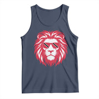 Trinidad and Tobago Lion Tank Top Vintage Caribbean Pride