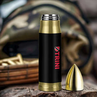 Vintage Trini Bullet Tumbler Trinidad and Tobago Flag Minimalist Patriotic Caribbean Pride