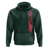 Vintage Trini Hoodie Trinidad and Tobago Flag Minimalist Patriotic Caribbean Pride