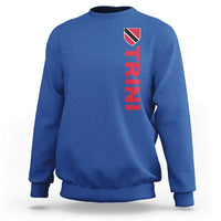 Vintage Trini Sweatshirt Trinidad and Tobago Flag Minimalist Patriotic Caribbean Pride