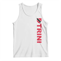Vintage Trini Tank Top Trinidad and Tobago Flag Minimalist Patriotic Caribbean Pride
