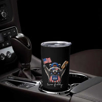 Funny Two Fiddy Raccoon Patriotic Tumbler Cup USA Flag Hot Dog Fourth of July USA 250th Anniversary