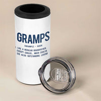 Grandpa Gift For Gramps 4 in 1 Can Cooler Tumbler Fathers Day Birthday Gift Idea