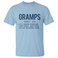 Grandpa Gift For Gramps T Shirt Fathers Day Birthday Gift Idea