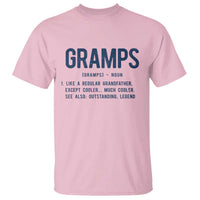 Grandpa Gift For Gramps T Shirt Fathers Day Birthday Gift Idea