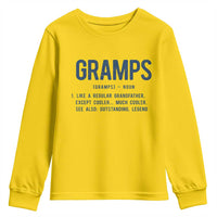 Grandpa Gift For Gramps Youth Sweatshirt Fathers Day Birthday Gift Idea