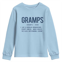 Grandpa Gift For Gramps Youth Sweatshirt Fathers Day Birthday Gift Idea