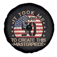 50th Birthday Spare Tire Cover It Took Me 50 Years To Create This Masterpiece Vintage American Flag