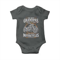 Biker Grandpa Best Grandpas Have Tattoos and Ride Motorcycles Baby Onesie