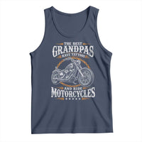 Biker Grandpa Best Grandpas Have Tattoos and Ride Motorcycles Tank Top