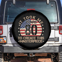 80th Birthday Spare Tire Cover It Took Me 80 Years To Create This Masterpiece Vintage American Flag
